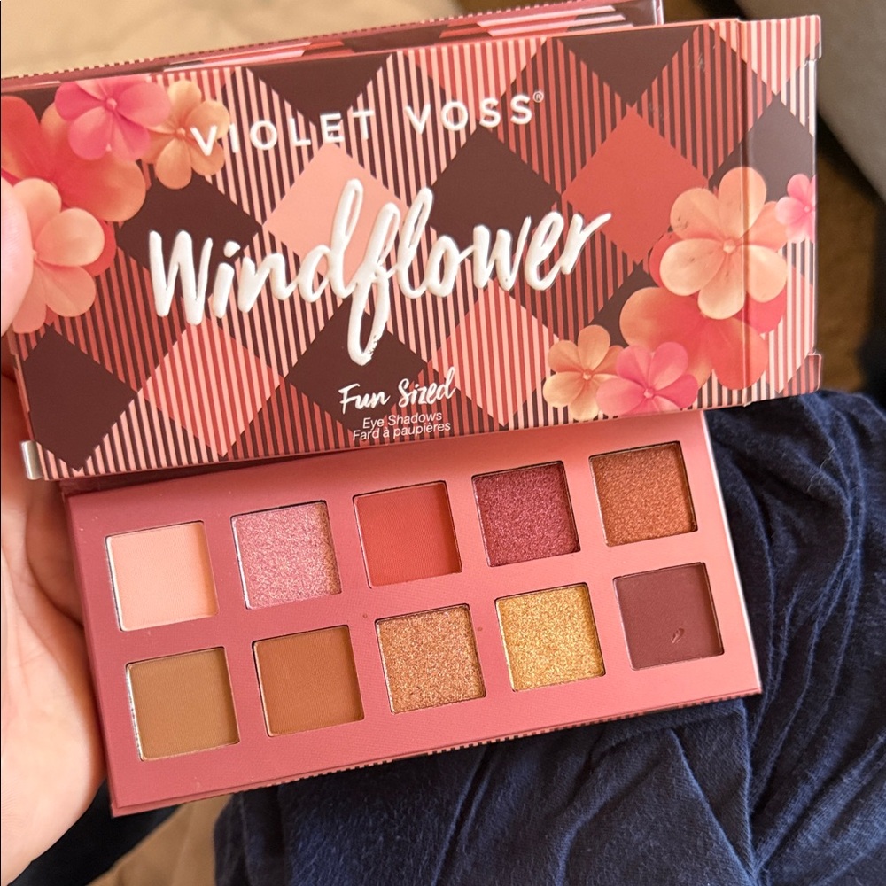 Violet Voss Windflower Eyeshadow Palette - Pink, Gold, Brown Hues